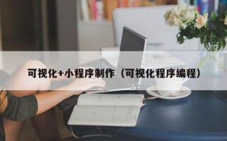 浚县可视化+小程序制作（可视化程序编程）